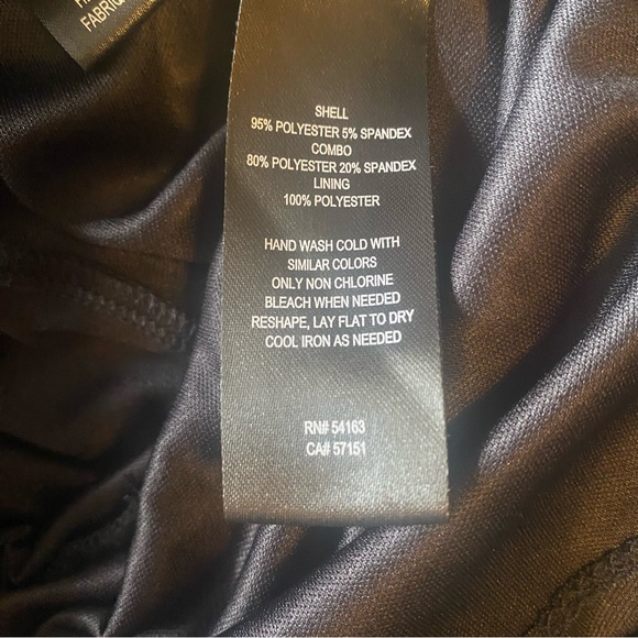 Jessica Howard Black 3/4 Sleeve Sheath Dress Women’s Size 10 - Picture 11 of 13